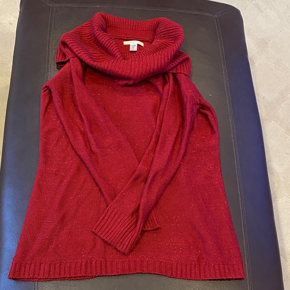 Canyon River Blues Rich Red Turtleneck Sweater